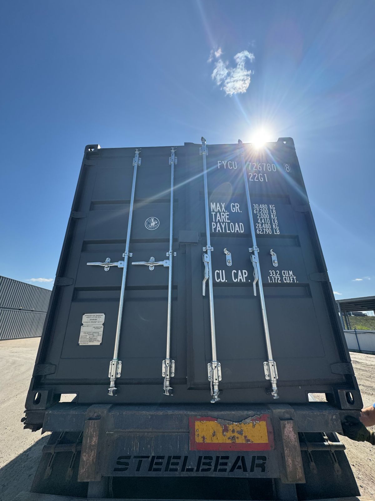 Морской контейнер FYCU7267808